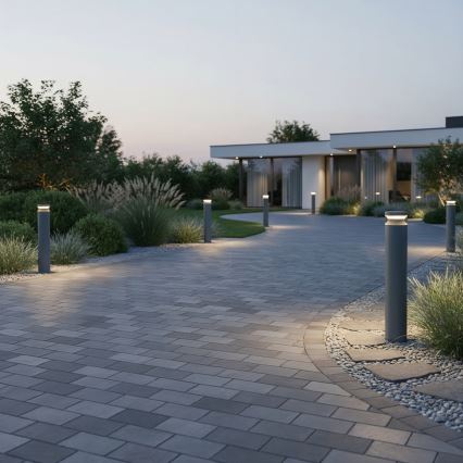 Ideal Lux - LED Venkovní lampa BOEING LED/14W/230V pr. 70 cm CRI 90 IP65 antracit