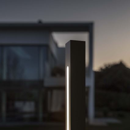 Ideal Lux - LED Venkovní lampa JEDI LED/19W/230V 120 cm CRI 90 IP65 antracit