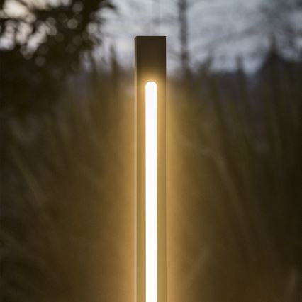 Ideal Lux - LED Venkovní lampa JEDI LED/19W/230V 120 cm CRI 90 IP65 antracit