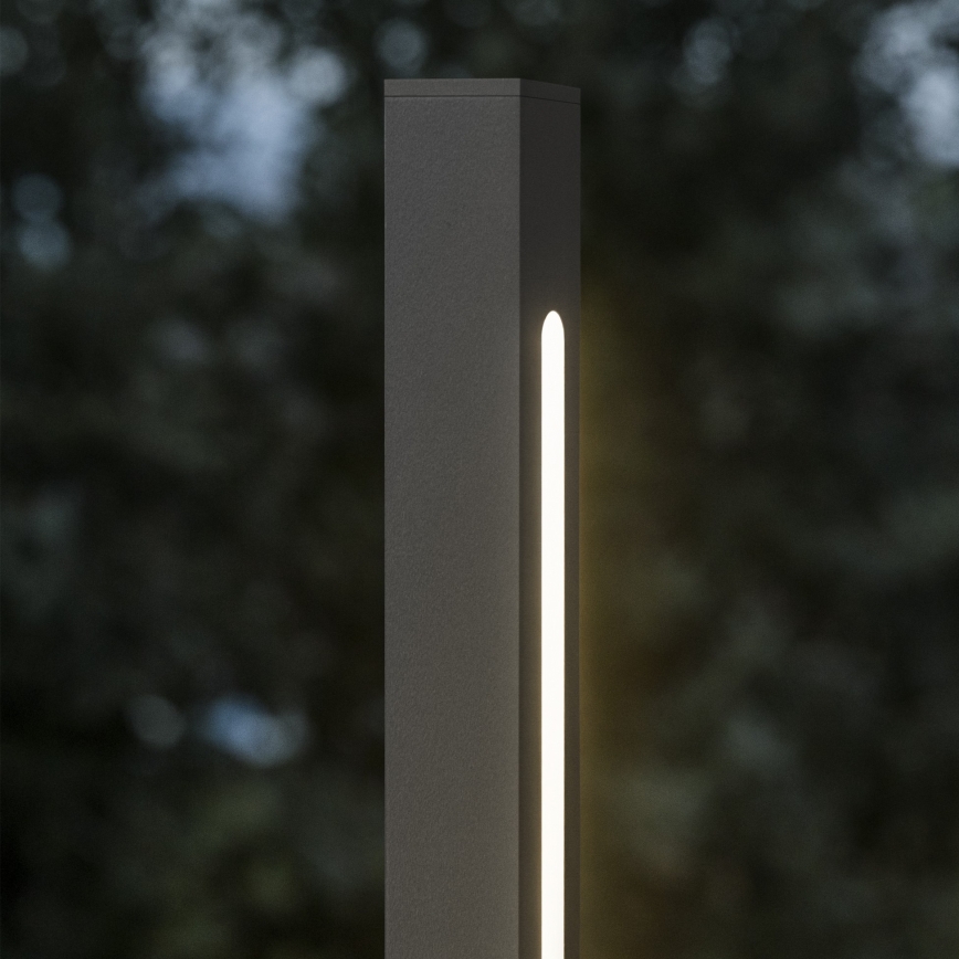 Ideal Lux - LED Venkovní lampa JEDI LED/25W/230V 160 cm CRI 90 IP65 antracit