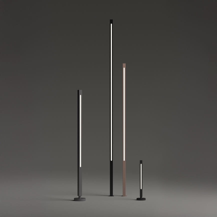 Ideal Lux - LED Venkovní lampa JEDI LED/25W/230V 160 cm CRI 90 IP65 hnědá