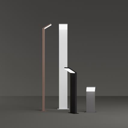 Ideal Lux- LED Venkovní lampa STYLE LED/8,5W/230V 4000K 100 cm CRI 90 IP54 černá