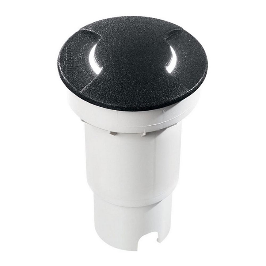 Ideal Lux - LED Venkovní nájezdové svítidlo CECI 1xGU10/4,5W/230V IP67 černá