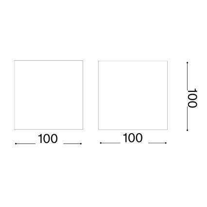 Ideal Lux - LED Venkovní nástěnné svítidlo ATOM LED/12W/230V CRI 90 IP54 hnědá