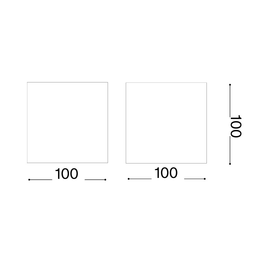 Ideal Lux - LED Venkovní nástěnné svítidlo ATOM LED/12W/230V CRI 90 IP54 hnědá
