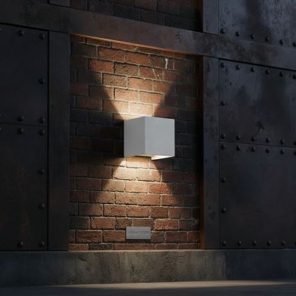 Ideal Lux - LED Venkovní nástěnné svítidlo ATOM LED/12W/230V CRI 90 IP54 bílá