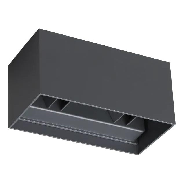 Ideal Lux - LED Venkovní nástěnné svítidlo ATOM LED/25W/230V CRI 90 IP54 antracit