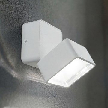 Ideal Lux - LED Venkovní nástěnné svítidlo OMEGA LED/7W/230V CRI 90 IP54 bílá