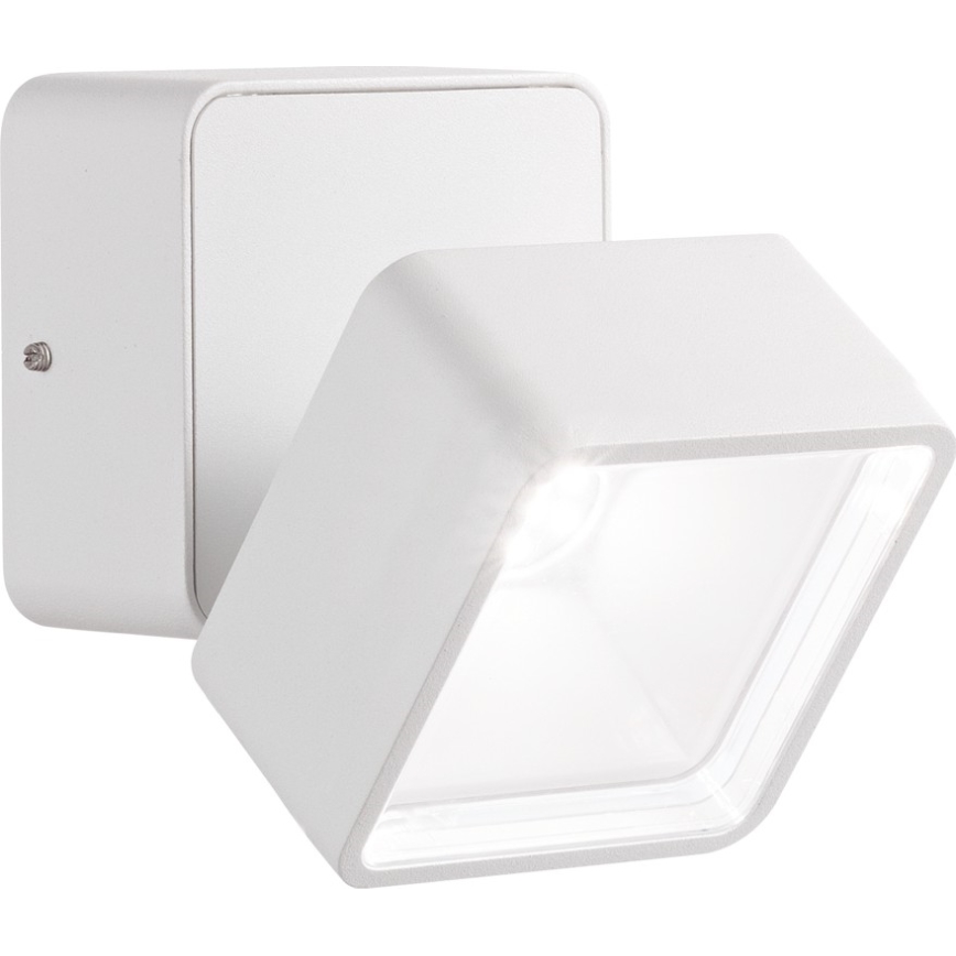 Ideal Lux - LED Venkovní nástěnné svítidlo OMEGA LED/7W/230V CRI 90 IP54 bílá