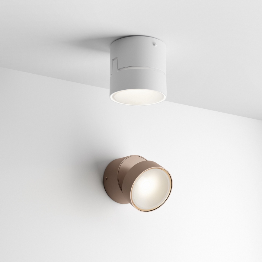 Ideal Lux - LED Venkovní nástěnné svítidlo OMEGA LED/7W/230V CRI 90 IP54 hnědá