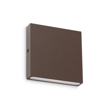 Ideal Lux - LED Venkovní nástěnné svítidlo POST-IT LED/3W/12V CRI 90 hnědá