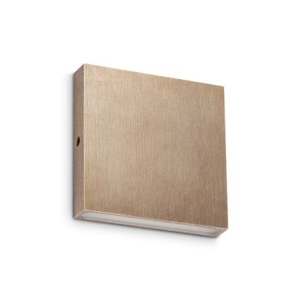 Ideal Lux - LED Venkovní nástěnné svítidlo POST-IT LED/3W/12V CRI 90 mosaz