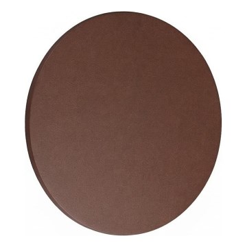 Ideal Lux - LED Venkovní nástěnné svítidlo PUNTO LED/9W/230V CRI 90 pr. 18 cm IP54 hnědá