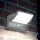 Ideal Lux - LED Venkovní nástěnné svítidlo se senzorem SWIPE LED/21W/230V CRI 90 IP54 šedá