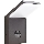Ideal Lux - LED Venkovní svítidlo se senzorem STYLE LED/9W/230V 4000K CRI 90 IP54 antracit