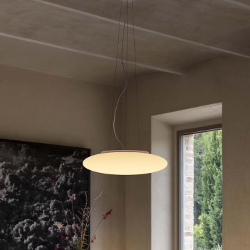 Ideal Lux - Lustr na lanku 3xE27/42W/230V pr. 42,5 cm bílá