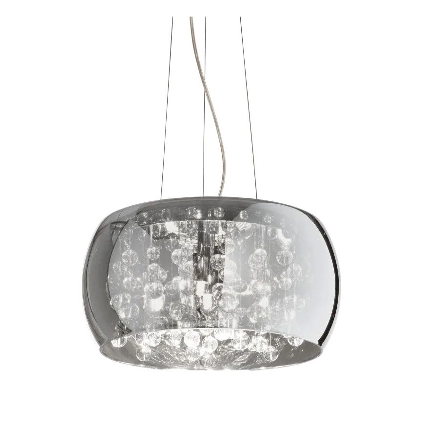 Ideal Lux - Lustr na lanku AUDI 5xG9/40W/230V kouřová