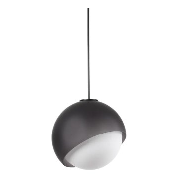 Ideal Lux - Lustr na lanku BLOOM 1xE27/42W/230V pr. 22 cm černá