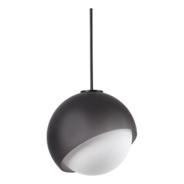 Ideal Lux - Lustr na lanku BLOOM 1xE27/42W/230V pr. 30 cm černá