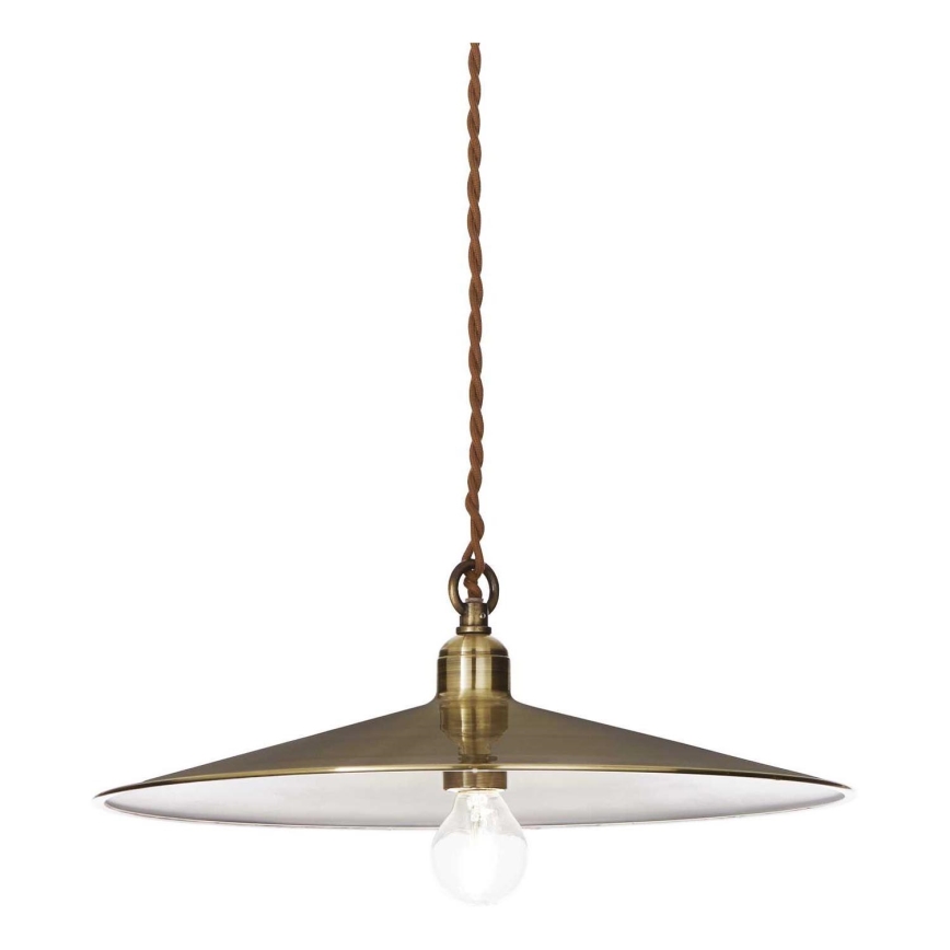 Ideal Lux - Lustr na lanku CANTINA 1xE27/42W/230V pr. 35 cm bronz
