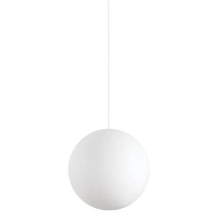 Ideal Lux - Lustr na lanku CARTA 1xE27/25W/230V pr. 30 cm bílá