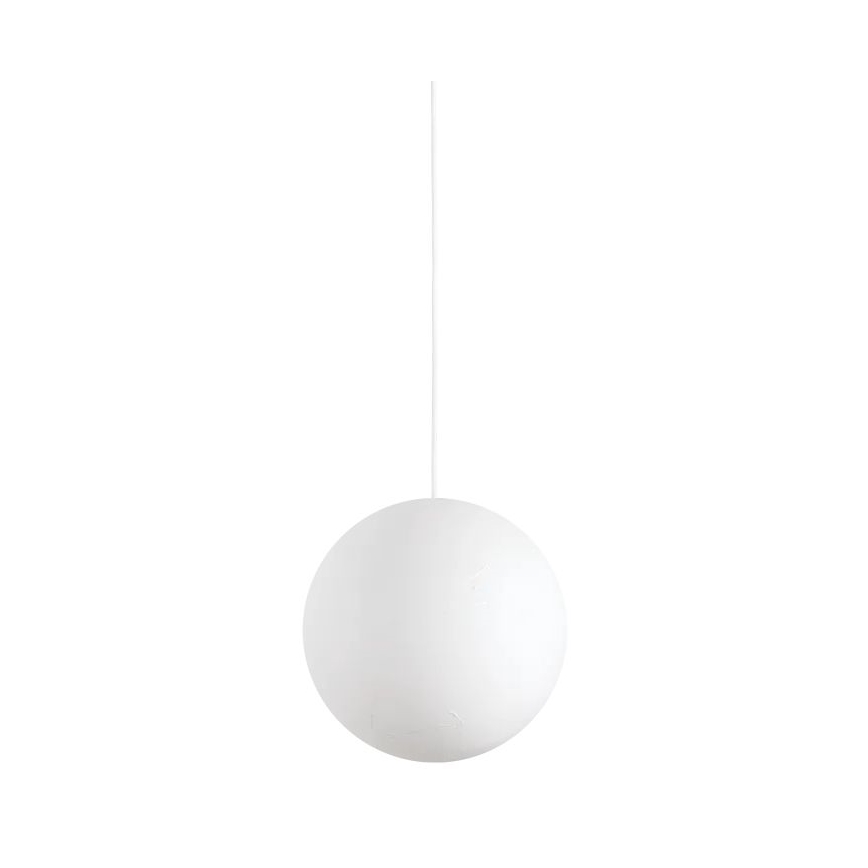Ideal Lux - Lustr na lanku CARTA 1xE27/25W/230V pr. 30 cm bílá