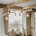 Ideal Lux - Lustr na lanku DRIFTWOOD 6xE27/60W/230V guava