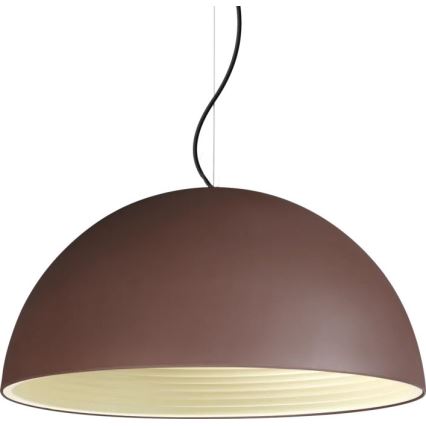 Ideal Lux - Lustr na lanku FOLK 1xE27/60W/230V pr. 50 cm hnědá