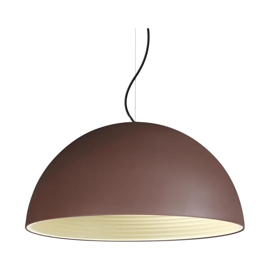 Ideal Lux - Lustr na lanku FOLK 1xE27/60W/230V pr. 50 cm hnědá