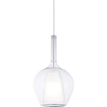 Ideal Lux - Lustr na lanku KALIQUE 1xE27/42W/230V pr. 18 cm čirá
