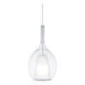Ideal Lux - Lustr na lanku KALIQUE 1xE27/42W/230V pr. 18 cm čirá
