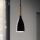 Ideal Lux - Lustr na lanku MANHATTAN 1xE14/40W/230V pr. 11 cm černá/buk