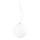 Ideal Lux - Lustr na lanku MAPA 1xE27/42W/230V pr. 30 cm bílá