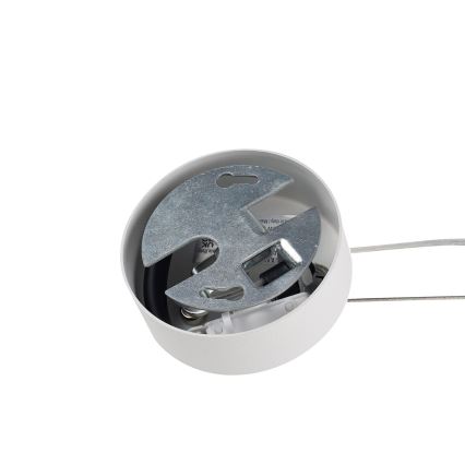 Ideal Lux - Lustr na lanku MAPA 1xE27/42W/230V pr. 40 cm bílá
