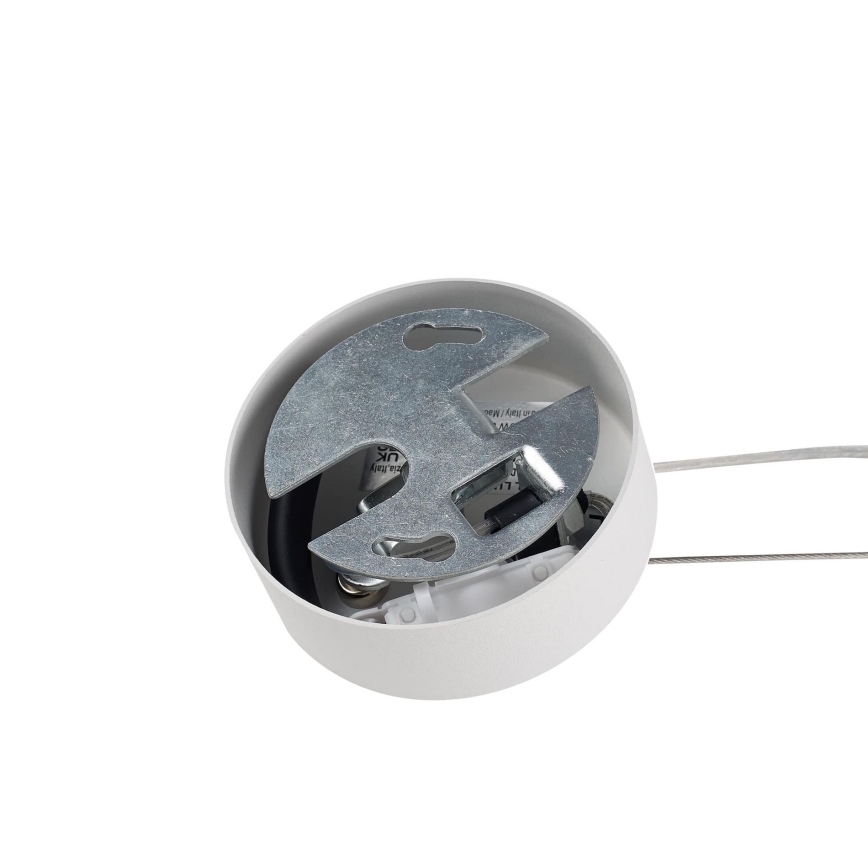 Ideal Lux - Lustr na lanku MAPA 1xE27/42W/230V pr. 40 cm bílá