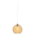 Ideal Lux - Lustr na lanku NEMO 1xE27/42W/230V pr. 20 cm béžová