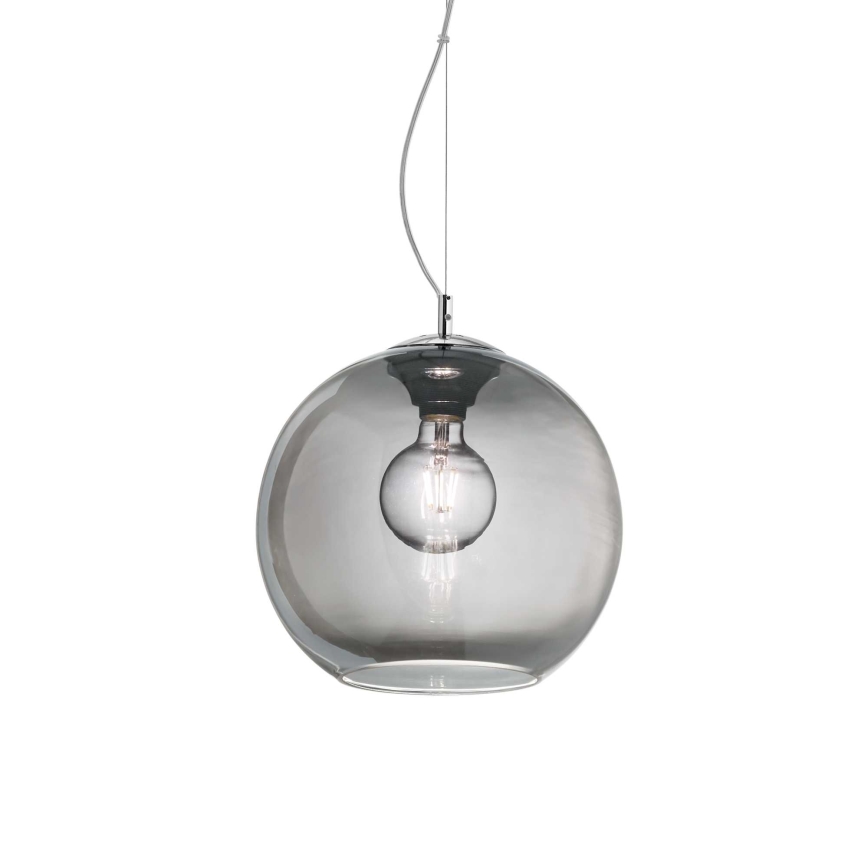Ideal Lux - Lustr na lanku NEMO 1xE27/42W/230V pr. 30 cm kouřová