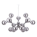 Ideal Lux - Lustr na lanku NODI 15xE14/28W/230V lesklý chrom
