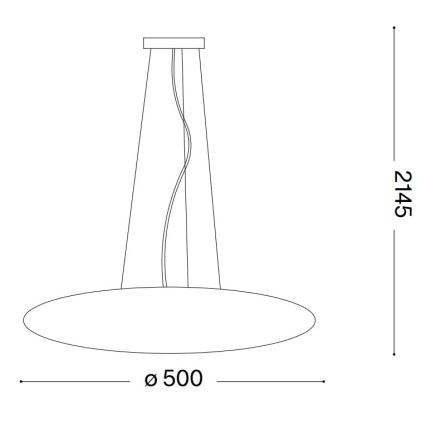 Ideal Lux - Lustr na lanku SMARTIES 3xE27/42W/230V 50 cm
