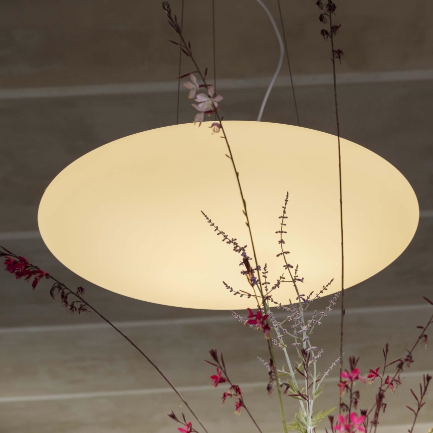 Ideal Lux - Lustr na lanku SMARTIES 3xE27/42W/230V pr. 42,5 cm bílá