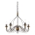 Ideal Lux - Lustr na řetězu CORTE 5xE14/40W/230V pr. 54 cm měď