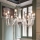 Ideal Lux - Lustr na řetězu DOGE 12xE14/40W/230V pr. 91 cm lesklý chrom
