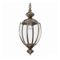 Ideal Lux - Lustr na řetězu NORMA 1xE27/60W/230V pr. 25 cm bronzová
