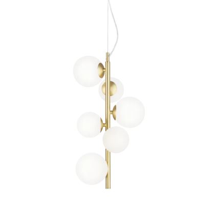 Ideal Lux - Náhradní stínidlo k lustru/svítidlu/lampě PERLAGE pr. 12 cm bílá