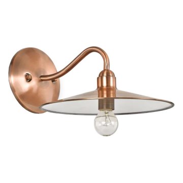 Ideal Lux - Nástěnná lampa CANTINA 1xE14/40W/230V měď