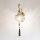 Ideal Lux - Nástěnná lampa HAREM 1xE27/42W/230V mosaz