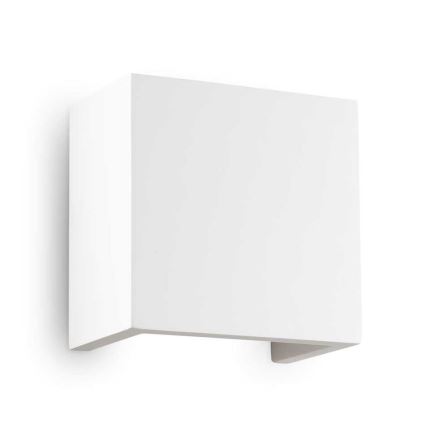Ideal Lux - Nástěnné svítidlo FLASH GESSO 1xG9/40W/230V bílá
