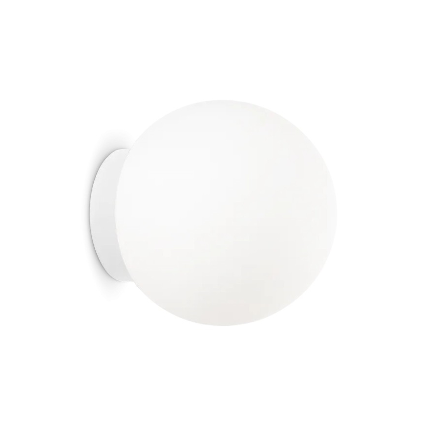 Ideal Lux - Nástěnné svítidlo MAPA 1xE27/42W/230V pr. 20 cm bílá