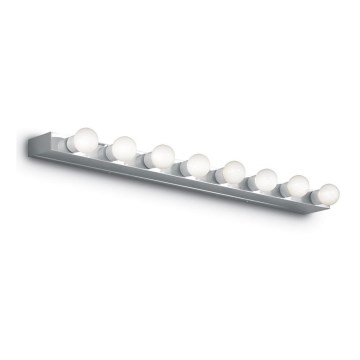 Ideal Lux - Nástěnné svítidlo PRIVE 8xE14/40W/230V lesklý chrom