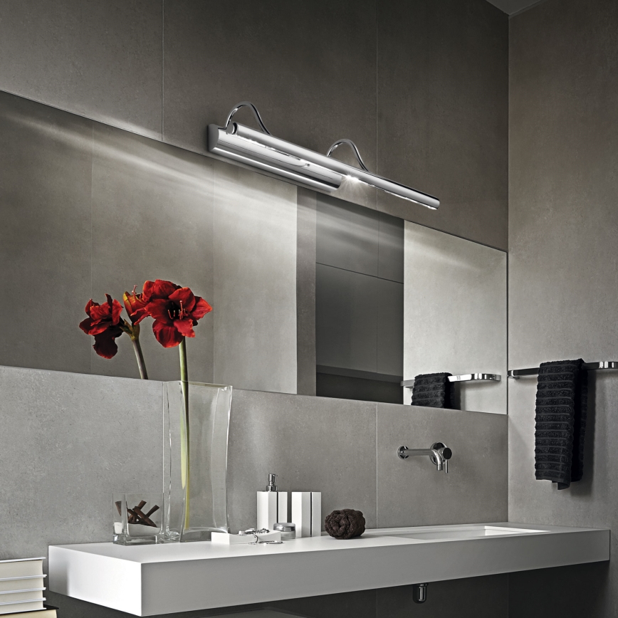 Ideal Lux - Obrazové svítidlo MIRROR 4xG9/28W/230V lesklý chrom